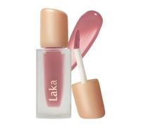 Laka Fruity Glam Tint, 4.5g/0.15 oz., Glowing Lip Stain with Wide Color Spectrum, Hydrating & Lightweight Texture, Long-Lasting Bold Stain, Non-Sticky, Vegan, K-Beauty (#124 Maro)