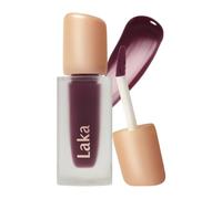 Laka Fruity Glam Tint, 4.5g/0.15 oz., Glowing Lip Stain with Wide Color Spectrum, Hydrating & Lightweight Texture, Long-Lasting Bold Stain, Non-Sticky, Vegan, K-Beauty (#123 Unsweet Berry)