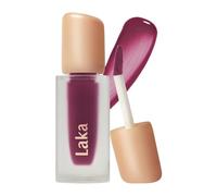 Laka Fruity Glam Tint, 4.5g/0.15 oz., Glowing Lip Stain with Wide Color Spectrum, Hydrating & Lightweight Texture, Long-Lasting Bold Stain, Non-Sticky, Vegan, K-Beauty (#130 Fogberry)