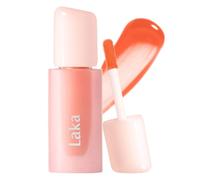 Laka Popping Balloon Lip Stain, 4.5g/0.15oz., Glossy Plumping Tint, Moisturizing, Non-Sticky Texture for All-Day Hydration, Vegan, Lip Tint, K-Beauty (#505 Chewy)