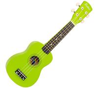 Laka Rainbow Series Soprano Ukulele & Carry Bag ~ Green