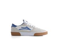 Lakai Men’s Cambridge Low-Top Skateboarding Shoe, White Suede Parisian Gum, 10 UK