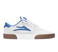 Lakai Men’s Cambridge Low-Top Skateboarding Shoe, White Suede Parisian Gum, 8.5 UK