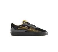 Lakai Men’s Essex Low-Top Skateboarding Shoe, Black Yellow Gray, 10 UK