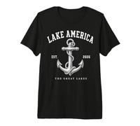 Lake America Est 2026 Anchor Varsity Premium T-Shirt