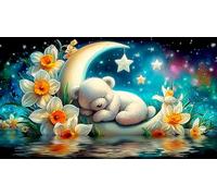 Lake-and-Mountain-Illusion 1000 Pieces Recycled Paper Jigsaw Puzzle Impossible Hard Difficult Educational Games for The Whole for Women, Gifts for Men 38x52cm/1000pcs