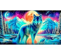 Lake-and-Mountain-Illusion Recycled Paper Puzzle 1000 Pieces Fun and Challenging Family Game Puzzle Game for The Whole for Women, Gifts for Men 38x26cm/1000pcs