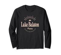 Lake Balaton Hungary | Lake Balaton Magyarország Modern Long Sleeve T-Shirt