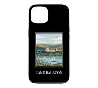 Lake Balaton Hungary Sailing Retro Travel Design Case for iPhone 13