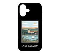 Lake Balaton Hungary Sailing Retro Travel Design Case for iPhone 17
