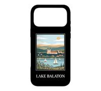 Lake Balaton Hungary Sailing Retro Travel Design Case for iPhone 17 Pro Max