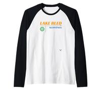 Lake Bled Mid Century Raglan Baseball Tee