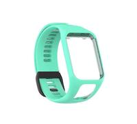 (Lake Blue) Watch Band Sweat-proof Breathable with Buckle Sports Replaceable Watch Belt Compatible with TomTom Adventurer/Golfer 2/Runner 2/Runner 3/Spark 3