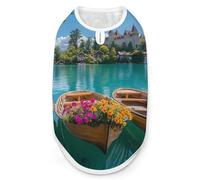 Lake Brienz in Switzerland Dog Shirt for Dogs & Cats Soft Breathable Pet Vest T Shirt Lightweight Dog Tank Top S