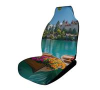 Lake Brienz in Switzerland Funny Car Seat Covers Universal Stretch Fit Auto Front Seats Protection