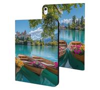 Lake Brienz in Switzerland Stylish Tablet Case Compatible with ipad Air5/air4 (10.9in) /ipad Pro 2018(11in) TPU Anti-Scratch Covers