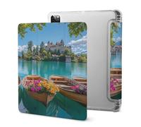 Lake Brienz in Switzerland Stylish Tri-fold Tablet Case Compatible with IPAD Pro 2020 （11in） Anti-Scratch Covers with Pen Slot