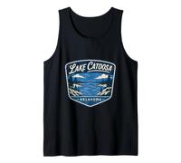 Lake Catoosa Oklahoma Scenic Nature View Tank Top