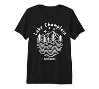 Lake Champlain Adirondack Mountains Premium T-Shirt