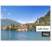Lake Como, Design 3, Fridge Magnet