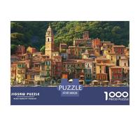 Lake Como Jigsaw Puzzles Puzzle for Adults Kids. 1000 Piece Whimsical Challenge Toy Educational Games Home Decoration for Educational Games Gifts 38x26cm/1000pcs
