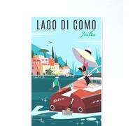 Lake Como - Vintage Tourism Poster - Fridge Magnet, 9 x 6 cm #4