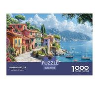 Lake Como1000Pieces JigsawPuzzleslandscape ForAdults Colourful Brainteasing Age12+byth Challenging The Impossible Difficult Game Fun, Challenging 70x50cm/1000pcs