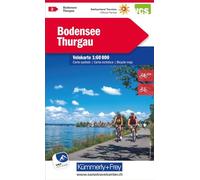Lake Constance / Thurgau 2 k&f (r) cycle map wp GPS (Bicycle maps)
