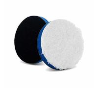Lake Country Heavy Cutting and Polishing Microfiber Pad - Microfiber Finishing Disc - Microfiber Buffing Pad - Help Remove Scratches, Buffing Swirls and Trails (3.25", 3 Pack)