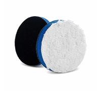 Lake Country Microfiber White Cutting Pad, 5 Pack, 2.25"