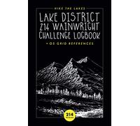 Lake District 214 Wainwright Challenge Logbook: Bagging, Trekking & Hiking The Lakes with Peak OS Grid References 6” x 9” Inches 220 Pages (Infinity Books)