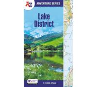 Lake District Adventure Atlas: with Ordnance Survey Mapping (A -Z Adventure Series)