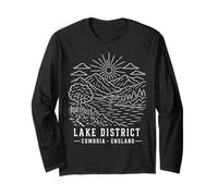 Lake District Cumbria England Souvenir Gift Long Sleeve T-Shirt