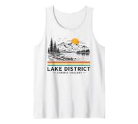 Lake District Cumbria Vintage Nature Gift Tank Top