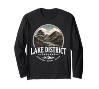Lake District England Adventure Nature Gift Long Sleeve T-Shirt