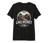 Lake District England Adventure Nature Gift Premium T-Shirt