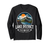 Lake District England Hiking Adventure Gift Long Sleeve T-Shirt