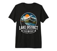 Lake District England Hiking Adventure Gift Premium T-Shirt