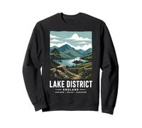 Lake District England Scenic Adventure Gift Sweatshirt