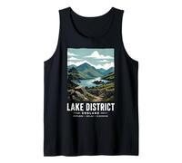 Lake District England Scenic Adventure Gift Tank Top