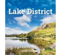 Lake District Mini Easel Desk Calendar 2026, Desk Calendars, Month To View, Travel, Gift