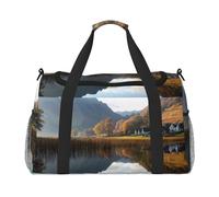 Lake District National Park Water-Resistant Travel Duffel Bag Compact Sports, Gym & Weekend Tote for Men & Women