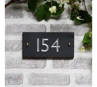 Lake District Slate Rectangle house number - 3 or 4 digits