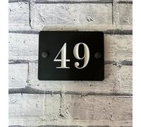 Lake District Slate Square House Number