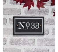 Lake District Slate Vintage Style House Number Sign - One or Two Digits