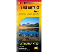 Lomond Map Lake District West Ultramap XT40 – Pocket Size