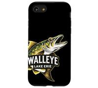 Lake Erie Walleye Fishing Design Great Lakes Angler Case for iPhone SE (2020) / 7/8