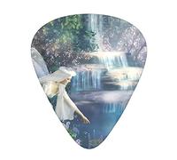 Lake Fairy Guitar Plectrums Classical Triangle Bass Acoustic And Electric Guitar Plectrums For Guitarists 12 Pieces