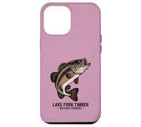 Lake Fork Timber Big Bass Country Vintage Texas Fly Fishing Case for iPhone 12 Pro Max