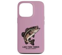 Lake Fork Timber Big Bass Country Vintage Texas Fly Fishing Case for iPhone 13 Pro